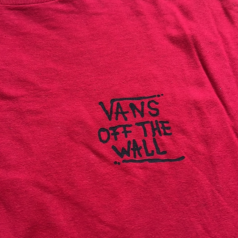 Great Condition - Collectible - Vans x The Simpsons “El Barto” Red Long-sleeve T - Picture 2 of 8
